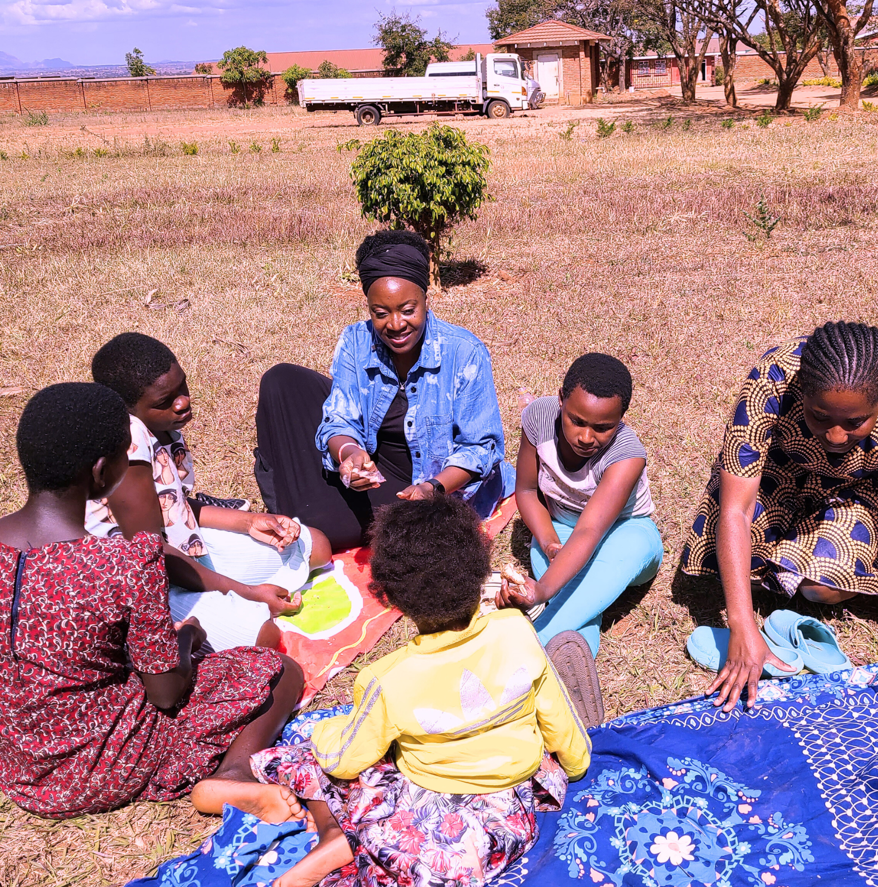 Michelle Hamilton Michelle Hamilton spending time and teaching kids